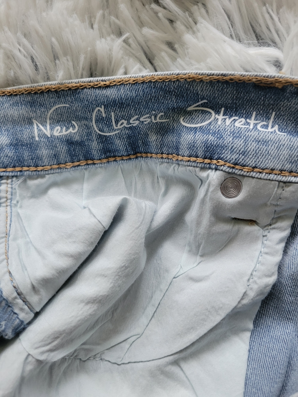 DG2 by Diane Gilman Light Wash Flare Jeans with Star Cuff - Picture 16 of 16
